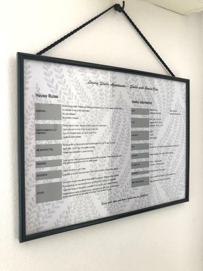 Luxury Studio Apartments Λιουμπλιάνα Εξωτερικό φωτογραφία